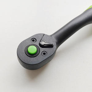 Clé à cliquet Greenworks de 1/4 pouce, 72 dents, poignée en H, revêtement noir et vert, outil d'entretien industriel - Product Image 3