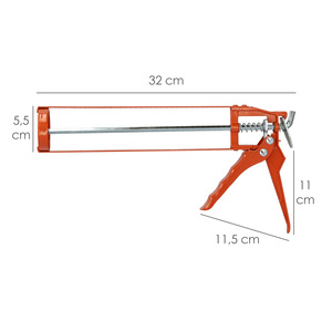 Pistolet en silicone squelette - Product Image 2