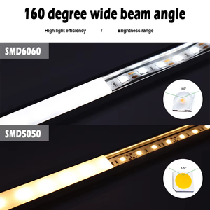 Tích hợp ống kính loạt dẫn dải đèn 160 ° Chùm tia góc <span class=keywords><strong>USB</strong></span> trở lại ánh sáng Hộp đèn trần nhôm hồ sơ 6060 làm bằng đồng - Product Image 5
