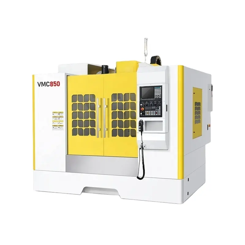 Çin turuncu CNC makinesi aracı fabrika VMC850 işleme merkezi düşük fiyat