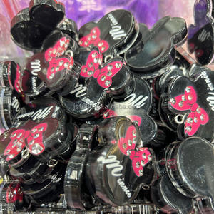 10 unid/bolsa lindo <span class=keywords><strong>Minnie</strong></span> encanto gran arco dibujos animados ratón colgante para joyería hacer collar pulsera pendiente llavero Accesorios - Product Image 5