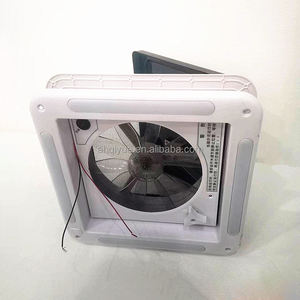 Bon marché Prix RV <span class=keywords><strong>Camping</strong></span> <span class=keywords><strong>Car</strong></span> toit évent ABS manuel monté au plafond trappes de ventilation avec lumières LED - Product Image 4