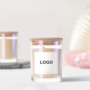 Lọ đựng nến thủy tinh trong suốt, thiết kế tùy chỉnh thời trang, sang trọng, óng ánh cầu vồng, có nắp đậy, đựng nến thơm. - Product Image 3