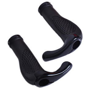 Puños de manillar en forma de cuerno de toro de 22,2 mm de TPR antideslizantes para bicicletas de montaña - Product Image 3