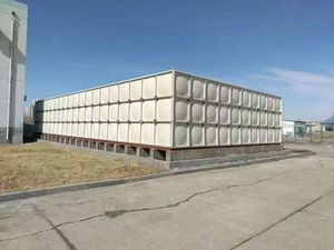 FRP GRP modulare assemblato <span class=keywords><strong>1000</strong></span> Ltr forma quadrata serbatoio di acqua PVC plastica pioggia serbatoi di acqua nelle filippine - Product Image 5