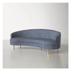 Vita interna room furniture nuovo metallo mobili per la casa 5-sedili divano in stile di lunga durata