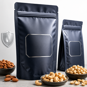 Bolsas de Embalaje para Frutos Secos Tostados, Bolsa Personalizada de Alta Barrera con Cierre Vertical para <span class=keywords><strong>Almendras</strong></span>, Anacardos, Cacahuetes, Venta al Por Mayor - Product Image 1
