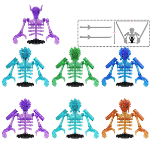 Mf Kakashi Susanoo Bigfig Diy Puzzel Bouwstenen Sets Grote Figuren Kakashi Susanoo Transparant Kleurrijk Plastic Speelgoed - Product Image 1