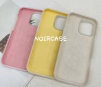 Coque de téléphone rigide hybride TPU + PC-Intérieur doublé, sensation de douceur soyeuse, couleur unie, design mignon, pour filles, protection, pour Iphone