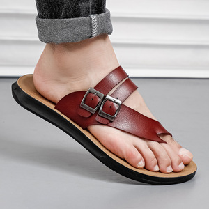 Men's Breathable Waterproof Lightweight Flat Sandals Flip Flops with ARCH <b>SUPPORT</b> Steel <b>Toe</b> Sporty Casual Outdoor Summer - Product Image 3