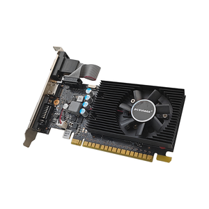 Pour GT 210 610 705 <span class=keywords><strong>710</strong></span> 730 1030 Nouvelle carte graphique de bureau à profil bas avec ventilateur - Product Image 2