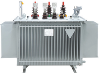 Transformador Sumergido en Aceite de 30kVA 50kVA 80kVA con Certificación IEC de Eficiencia Energética, Equipo de Distribución de Energía de Baja Pérdida