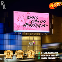 Écran LED numérique 3D grand format pour extérieur, affichage mural, écran LED modulaire imperméable pour extérieur, panneaux d'affichage