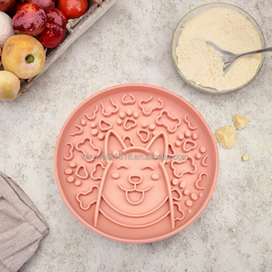 Eco-Friendly 500ml Silicone Pet Bowl with Anti-Choking and Anti-Tip Suction Base, <b>Slow</b> <b>Feeder</b> for Dogs and Cats - Product Image 1