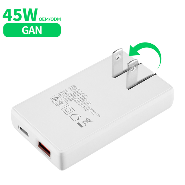 Best Seller Japanese Plug 45 Watt PSE Certification Type C Super Fast Charging 45W PD GaN Charger Laptop Original for for