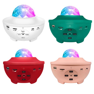M lampada proiettore camera da letto decorazione per la casa luce notturna a Led vendita calda Led rotante stella del cielo stellato in plastica cavo blu cupola 18 ABS 0.3 - Product Image 5