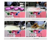 Machine automatique à haute productivité pour la fabrication de yaourts et de glaces aux noix, état neuf, pour les restaurants, les en-cas et l'usage domestique