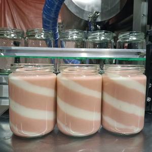 2025 Mới Phát Triển Bơ Đậu Phộng Và Thạch Trái Cây Sọc Và Swirl Máy Làm Cho Lọ Thủy Tinh - Product Image 3