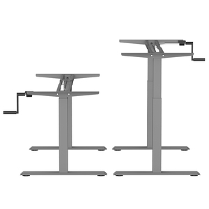 Muebles de oficina simples y modernos, mesa ajustable en altura, mesas de juego con control manual, marco de escritorio de ordenador de pie - Product Image 3