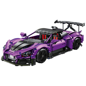 Bloques de construcción de coches a control remoto Jiexing JJ9206, más de 800 piezas, modelo de coche eléctrico RC para niños de 8 a 13 años, para jugar en interiores y exteriores. - Product Image 2
