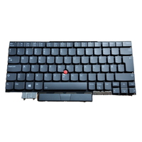 Clavier de remplacement interne pour ordinateur portable Lenovo Legion 5 15ITH6H 15ACH6, disposition nordique, rétroéclairé gris, avec TrackPoint, référence PK131U91B18