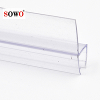 Sowo Frameloze Moderne Badkamer Douchedeur Pvc Waterdichte Afdichting Strip Behuizing