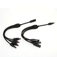 Connecteur de câble pour panneau solaire 30A 1000V, raccord en Y 2 vers 1, étanche IP67, en nylon, contact en cuivre PV-Y3 PV-Y2 pour adaptateur
