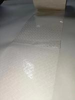 Étiquette de sécurité anti-contrefaçon, anti-effraction, résistante aux UV, imperméable, holographique 3D, adhésive partiellement, avec logo personnalisé