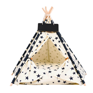 Katzenzelt Faltbares Aufbewahrungs-Katzenbett Hundebett Haustier-Zelt Haustier-Spielhaus - Product Image 1