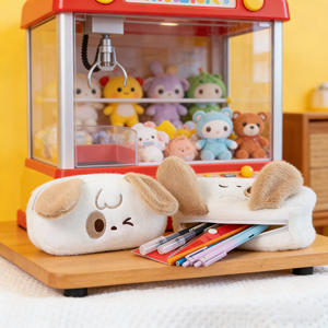 IN STOCK Anime Dog Plush toys <strong>Pencil</strong> <strong>Case</strong> 8inch Stuffed Animals Toys cartoon Anime kids toys For Claw Machine Shop - Product Image 1