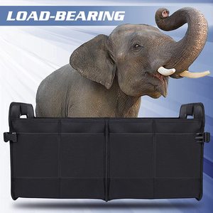 12 pièces/Carton RTS-QSP100-WB organisateur <span class=keywords><strong>de</strong></span> coffre <span class=keywords><strong>de</strong></span> voiture 600D pliant pliable épicerie <span class=keywords><strong>Cargo</strong></span> 11 poches poignées renforcées en Oxford - Product Image 5