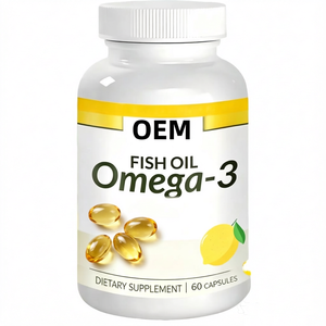 Capsules de gelée d'huile de foie de morue oméga-3 à haute teneur Coreal Premium (60 capsules) pour adultes - Soutien naturel à la santé digestive 2 - Product Image 1