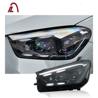 Ventes directes usine : Phares LED automobiles, modification de configuration basse à haute pour Mercedes Benz GLE W167 2020-2024, accessoires automobiles