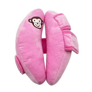 <span class=keywords><strong>JYN</strong></span> Oreiller de cou en peluche en forme de banane de sécurité réglable pour les enfants de 1 à 4 ans. - Product Image 4