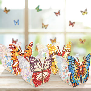 Kelebek şeklinde kutu PET saklama kutusu ve mini süsler elmas boyama kitleri çocuklar ve yetişkinler için ev dekor - Product Image 6