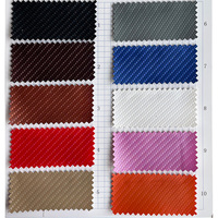 Tissu en cuir synthétique en similicuir à motif de vague de 0.8mm pour la fabrication de sacs de canapé