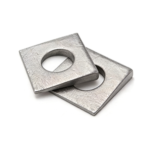 Rondelles carrées biseautées personnalisées OEM ODM, cales métalliques pour nivellement, en acier au carbone galvanisé pour le nivellement par cales - Product Image 5