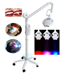 נייד שיניים שיניים הלבנת LED מכונת 3 צבעים/שיניים הלבנת יחידה מנורת/מפעל מחיר שיניים שיניים הלבנת מנורה