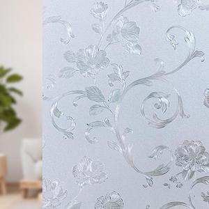 Vinilo Autoadhesivo <span class=keywords><strong>de</strong></span> PVC Esmerilado Moderno en Rollo <span class=keywords><strong>para</strong></span> <span class=keywords><strong>Ventanas</strong></span>, Película Decorativa <span class=keywords><strong>para</strong></span> Privacidad en <span class=keywords><strong>Ventanas</strong></span> <span class=keywords><strong>de</strong></span> Sala <span class=keywords><strong>de</strong></span> Estar y Dormitorio - Product Image 2