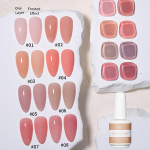 Gel semipermanente para <span class=keywords><strong>uñas</strong></span>, laca no tóxica <span class=keywords><strong>de</strong></span> alta calidad, nude colores <span class=keywords><strong>pastel</strong></span>, <span class=keywords><strong>rosa</strong></span>, gel para manicura, gel uv halal, venta al por mayor - Product Image 4