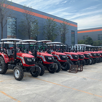 Tracteur-chargeur agricole compact Euro 5 de haute qualité, neuf et économique, avec faucheuse à disques, importé de Chine pour l'agriculture