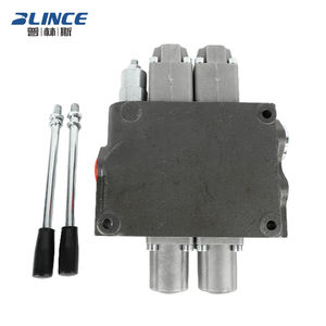 Tuas Kontrol Hidrolik Monoblok <span class=keywords><strong>Mini</strong></span> Excavator Seri Blince SD11 70L/menit 19.6GPM 1-5 Fungsi Katup Kontrol Utama Hidrolik - Product Image 5