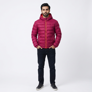 Nouvelle Veste matelassée en toile de qualité supérieure 2026 pour homme – Hiver, décontractée, chaude, respirante, séchage rapide, style urbain, extérieur - Product Image 1