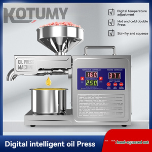 자동 미니 올리브 오일 프레스 기계 차가운 오일 프레스 기계 하이 퀄리티 - Product Image 2