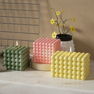 3D Square Shape Storage Box <b>Candle</b> <b>Mold</b> DIY Gypsum Concrete Aromatherapy <b>Candles</b> Silicone <b>Molds</b> Reusable Non-stick Eco-Friendly - Product Image 4