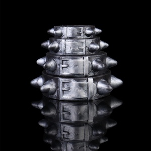 Juego de Anillos para Pene de Silicona Líquida de Colores con 4 Anillos de Diferentes Tamaños para Fácil Extracción y Ajuste, Juguetes Sexuales para Parejas Adultas - Product Image 3