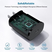 HNT - Cargador Superrápido PD+PPS de 25 W al por Mayor con Enchufe Tipo C Ignífugo para UE/EE. UU., Directo de Fábrica para Teléfonos Móviles