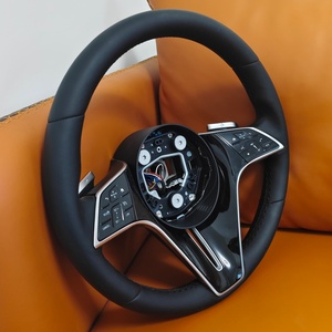 <span class=keywords><strong>Volant</strong></span> en cuir beige personnalisé pour Mercedes Benz GLE53 GLE 63 C43 <span class=keywords><strong>W208</strong></span> W222 E250 E350 A250 - Product Image 5