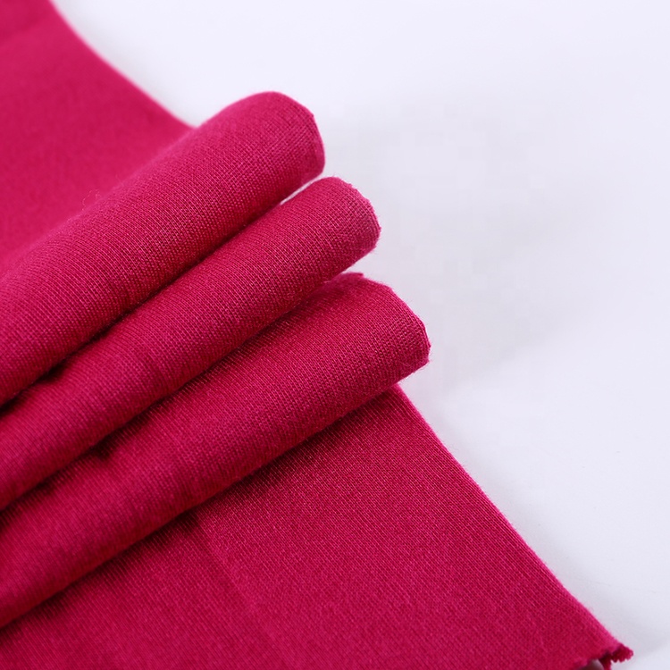 10 лет опыта поставщика мягкая на ощупь трикотажная ткань оптом 50 модал 50 хлопчатобумажная ткань