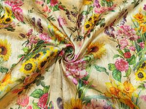 Tissu en Soie de Mûrier Doux et Léger, Respirant et à Séchage Rapide, Motif Géométrique Abstrait pour Robes de Mariée et Textiles de Maison - Product Image 3